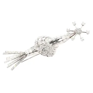 Space Age Diamond Coat Pin