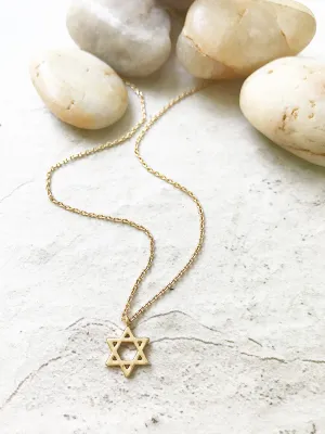 Star of David Necklace