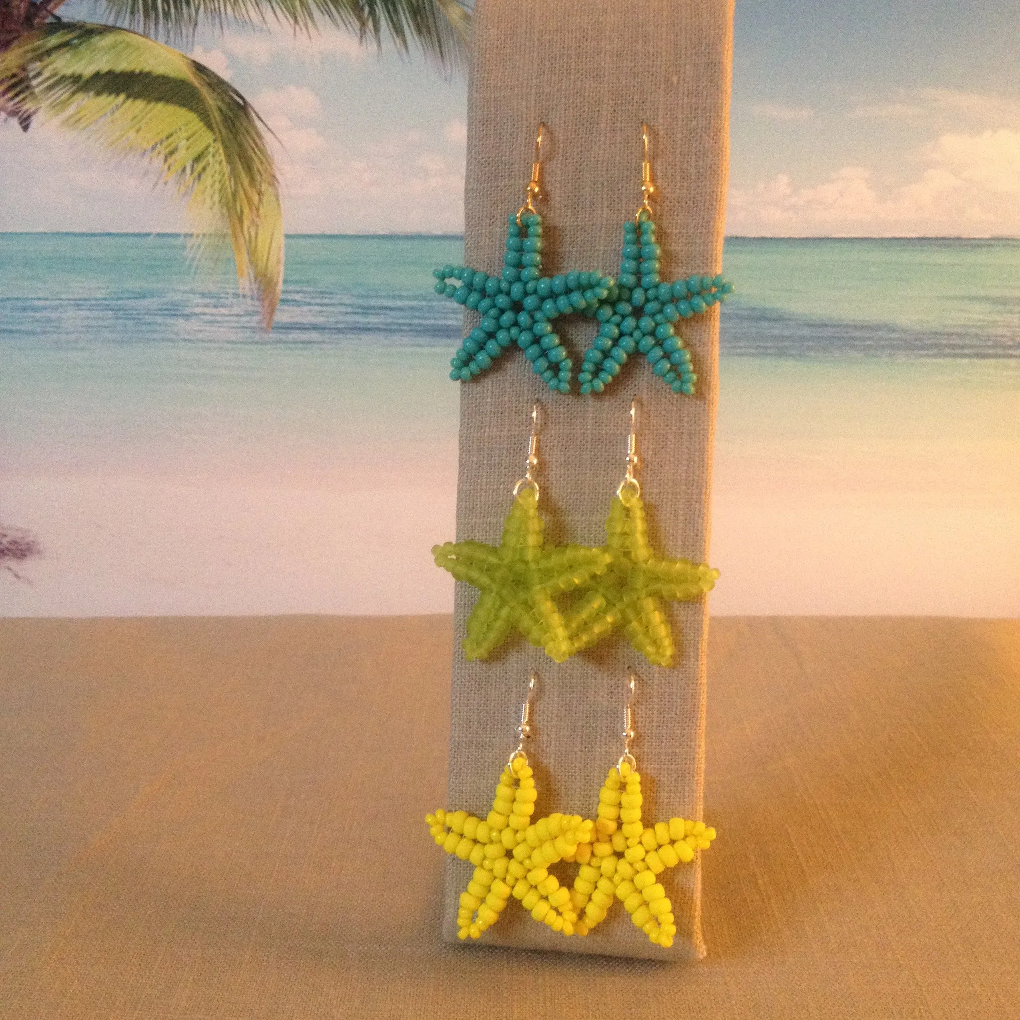 Starfish Earrings available in 17 Vibrant Colors