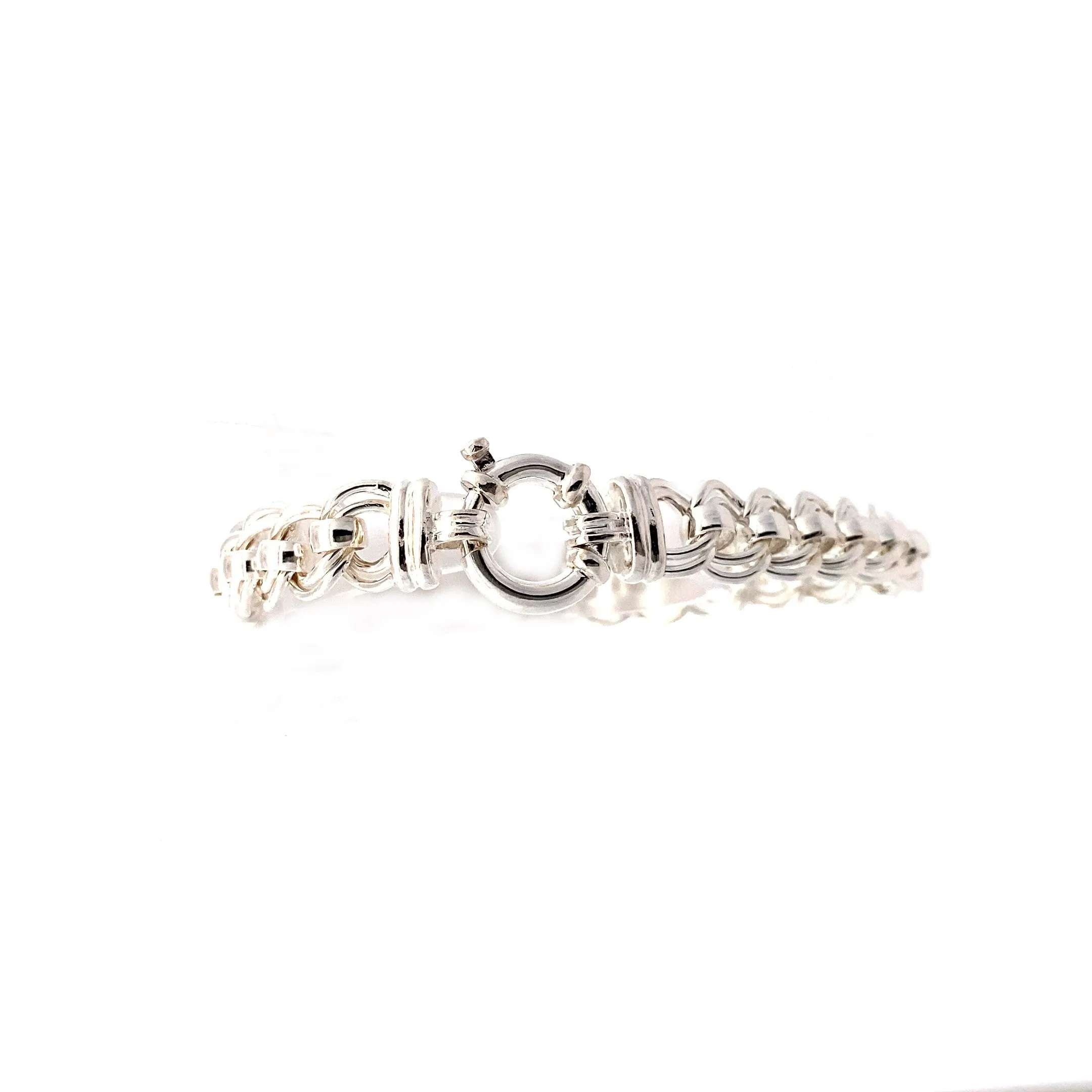 Sterling Silver Double Roller Bracelet