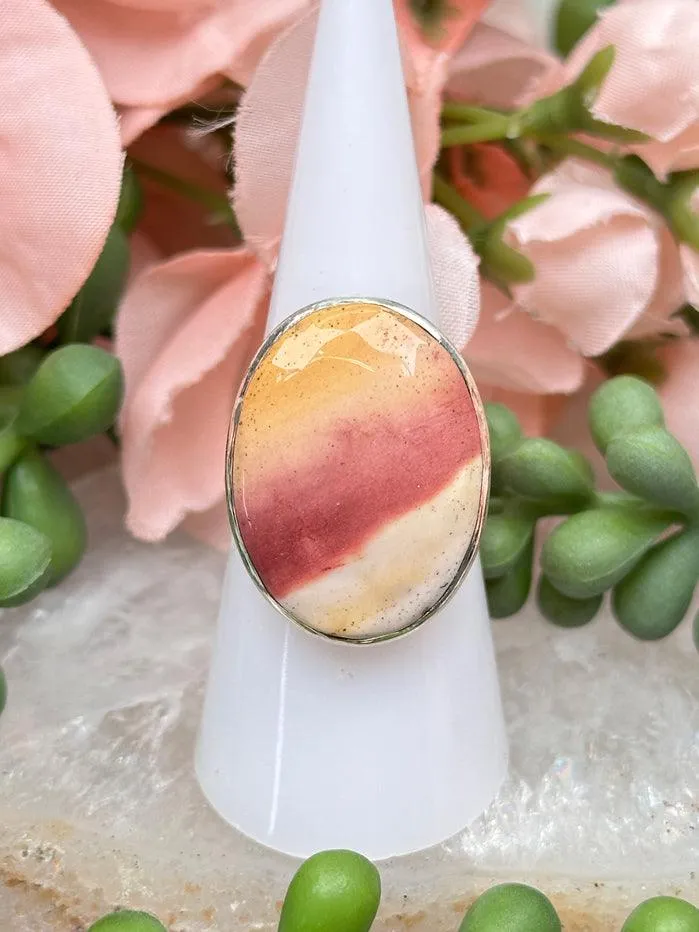 Sterling Silver Mookaite Rings