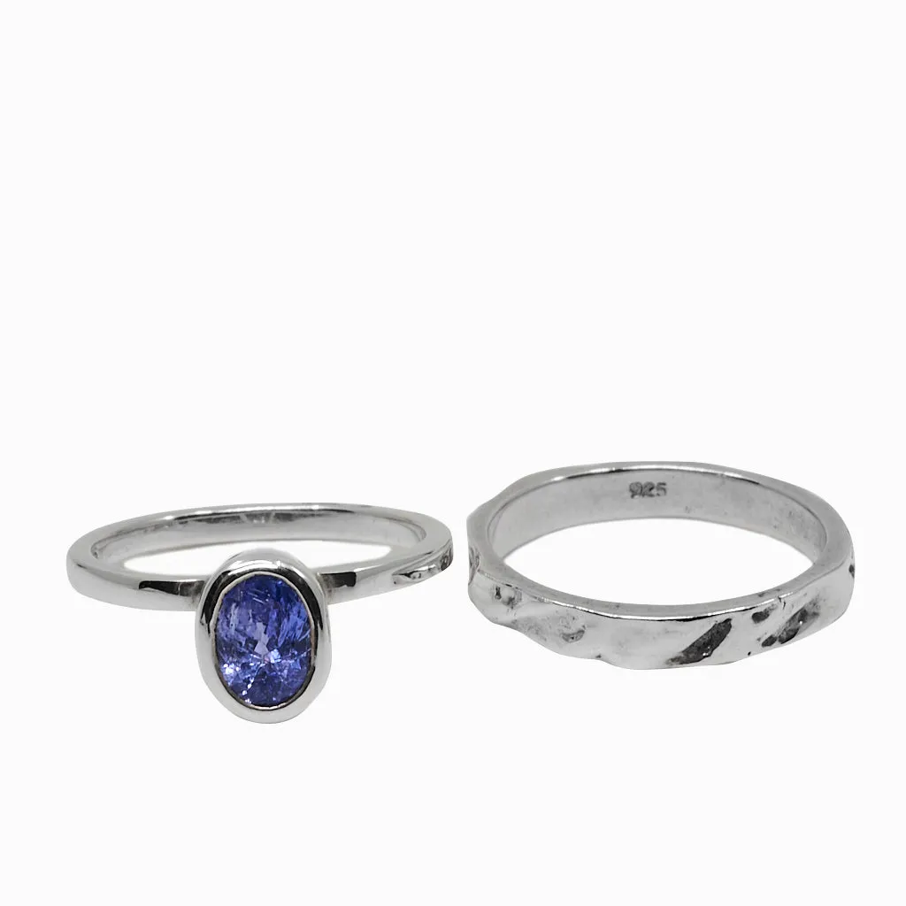 Tanzanite Stack Ring