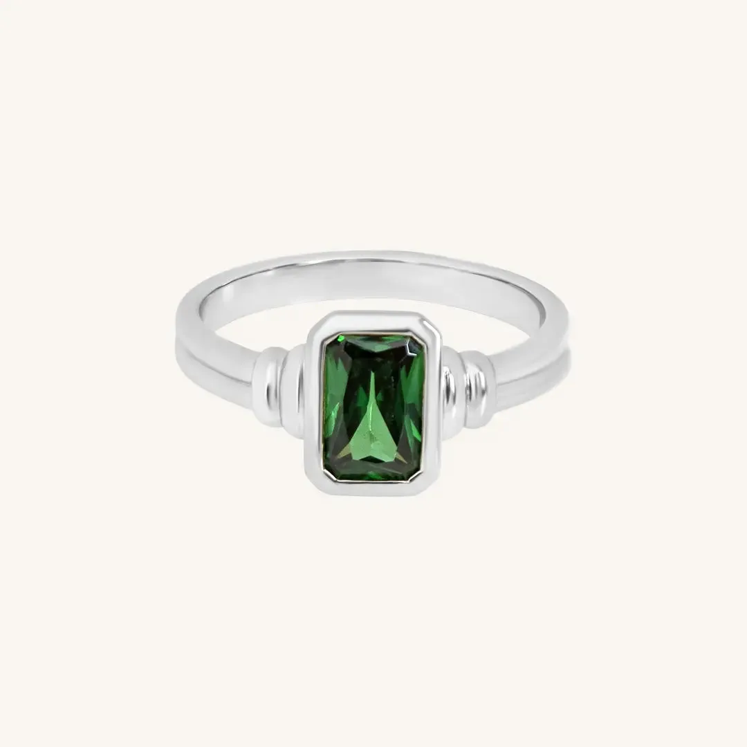 Tarkine Emerald Green Ring