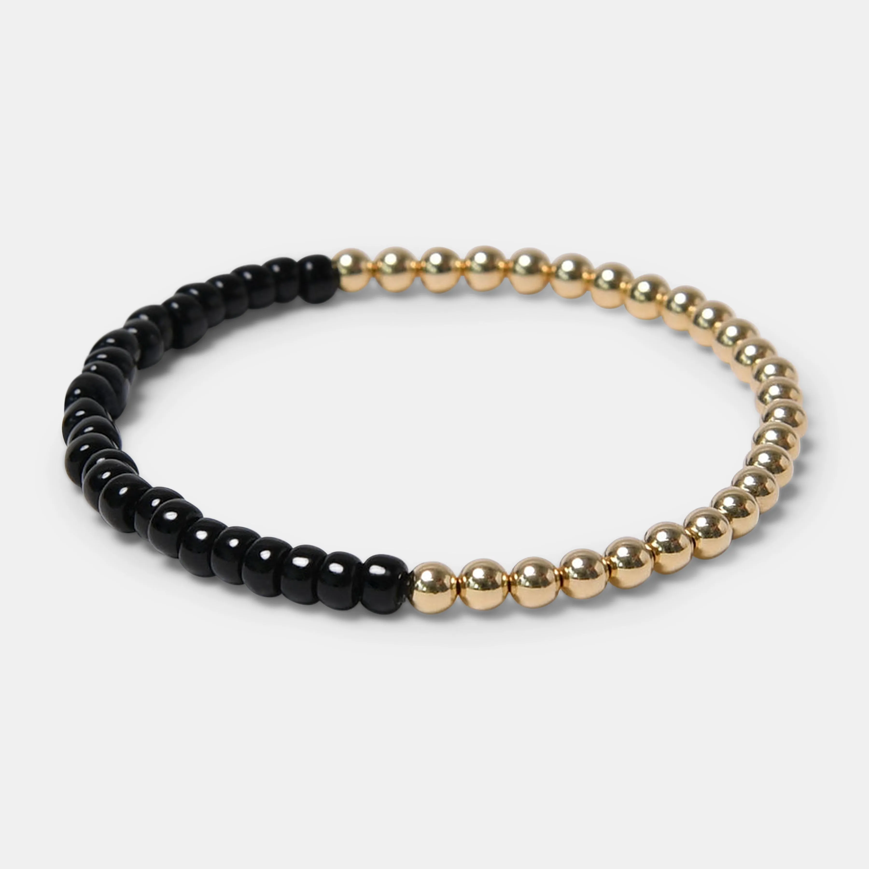 The Black Truffle Stack Bracelets