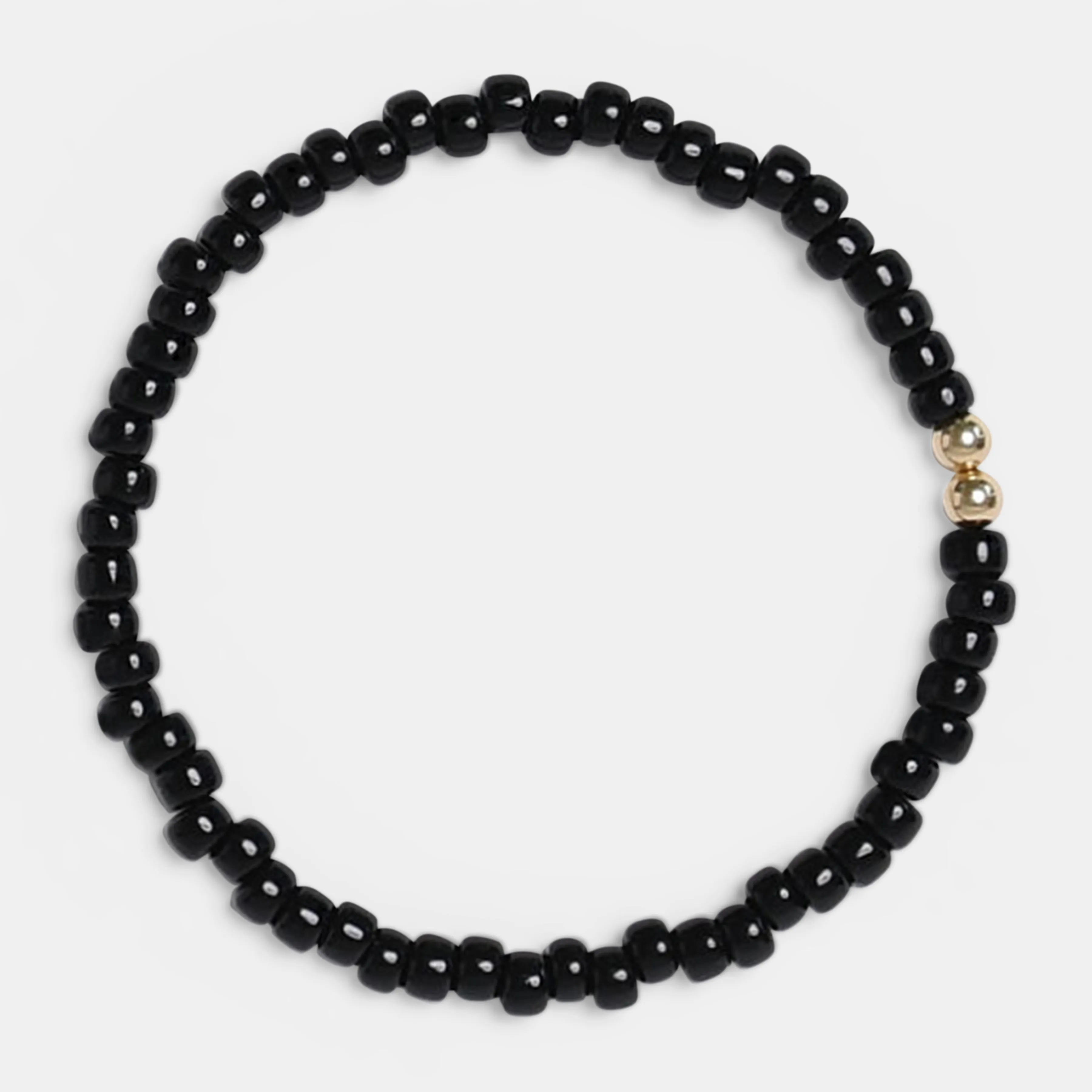 The Black Truffle Stack Bracelets