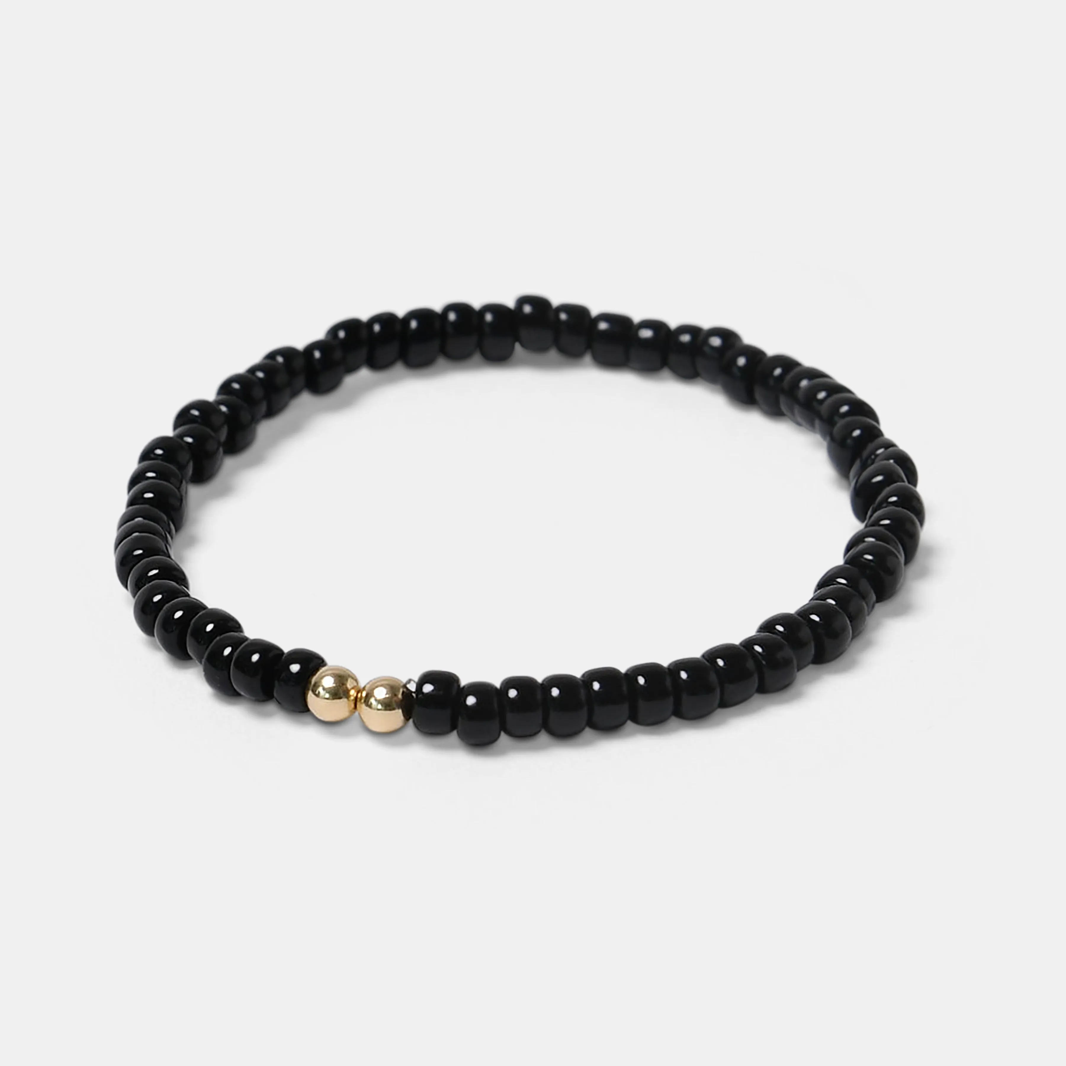 The Black Truffle Stack Bracelets