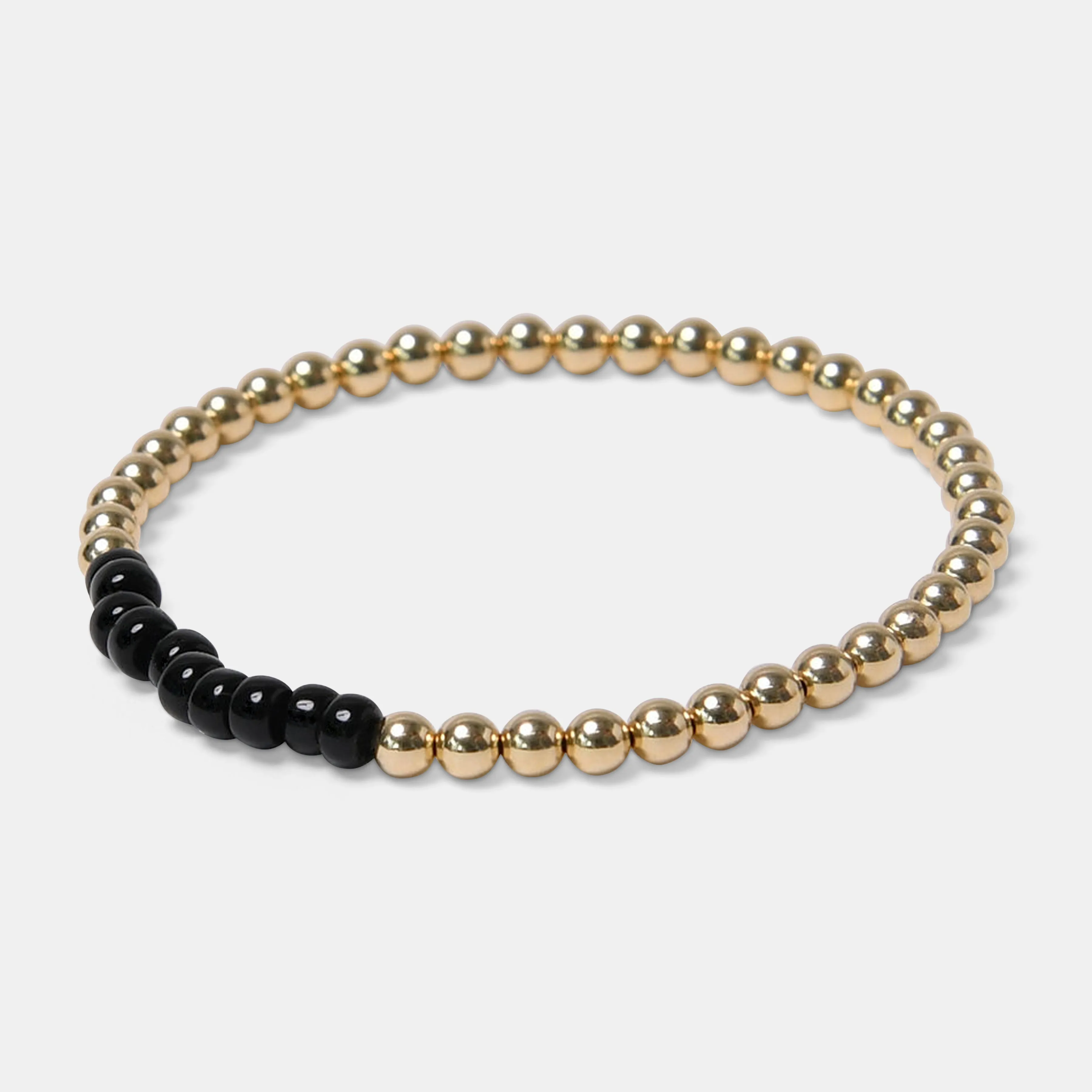 The Black Truffle Stack Bracelets