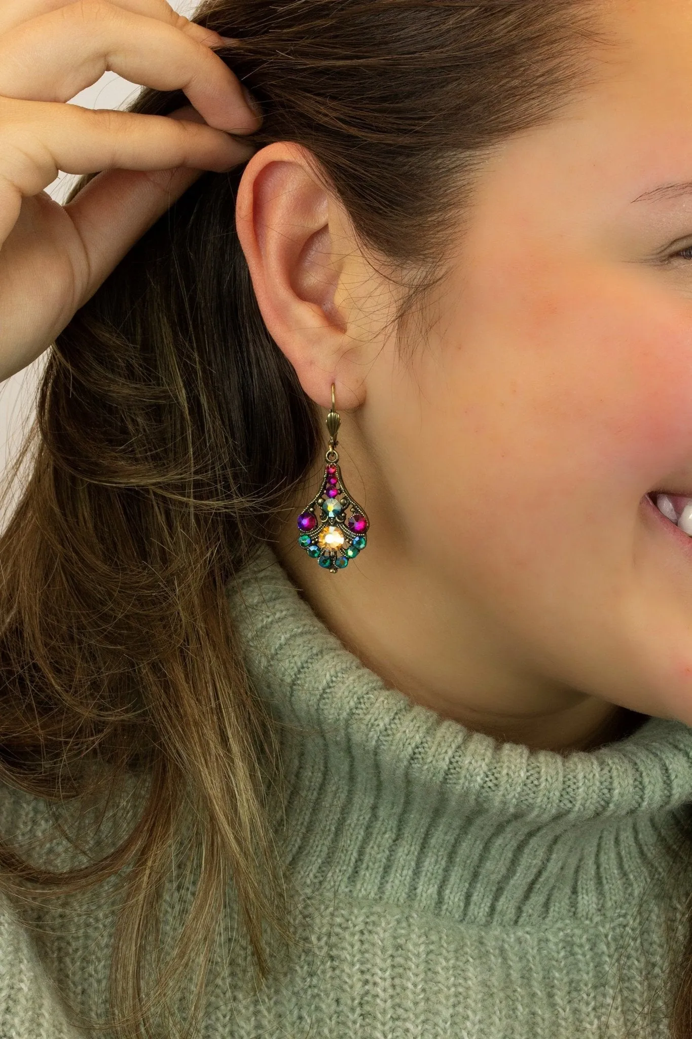 Vibrant Bell Shaped Earrings