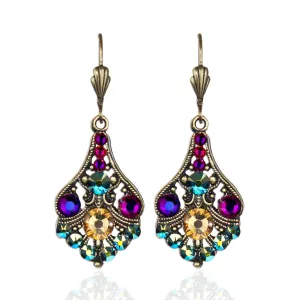 Vibrant Bell Shaped Earrings