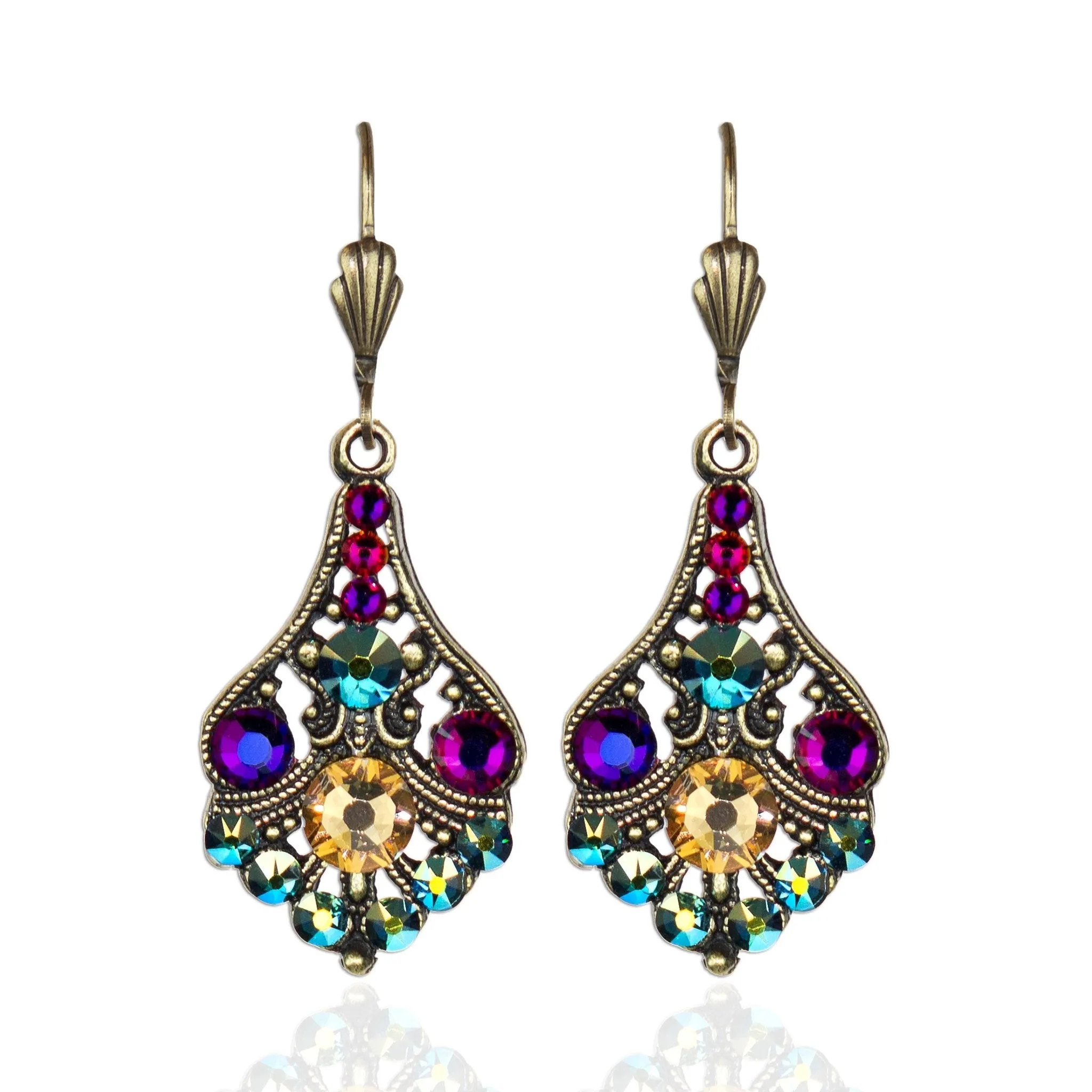 Vibrant Bell Shaped Earrings