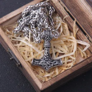 Viking Scandinavian Norse Mjolnir Necklace