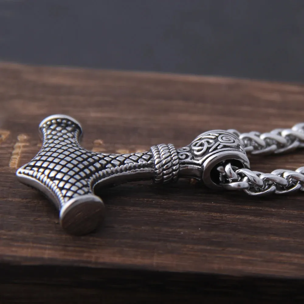 Viking Scandinavian Norse Mjolnir Necklace