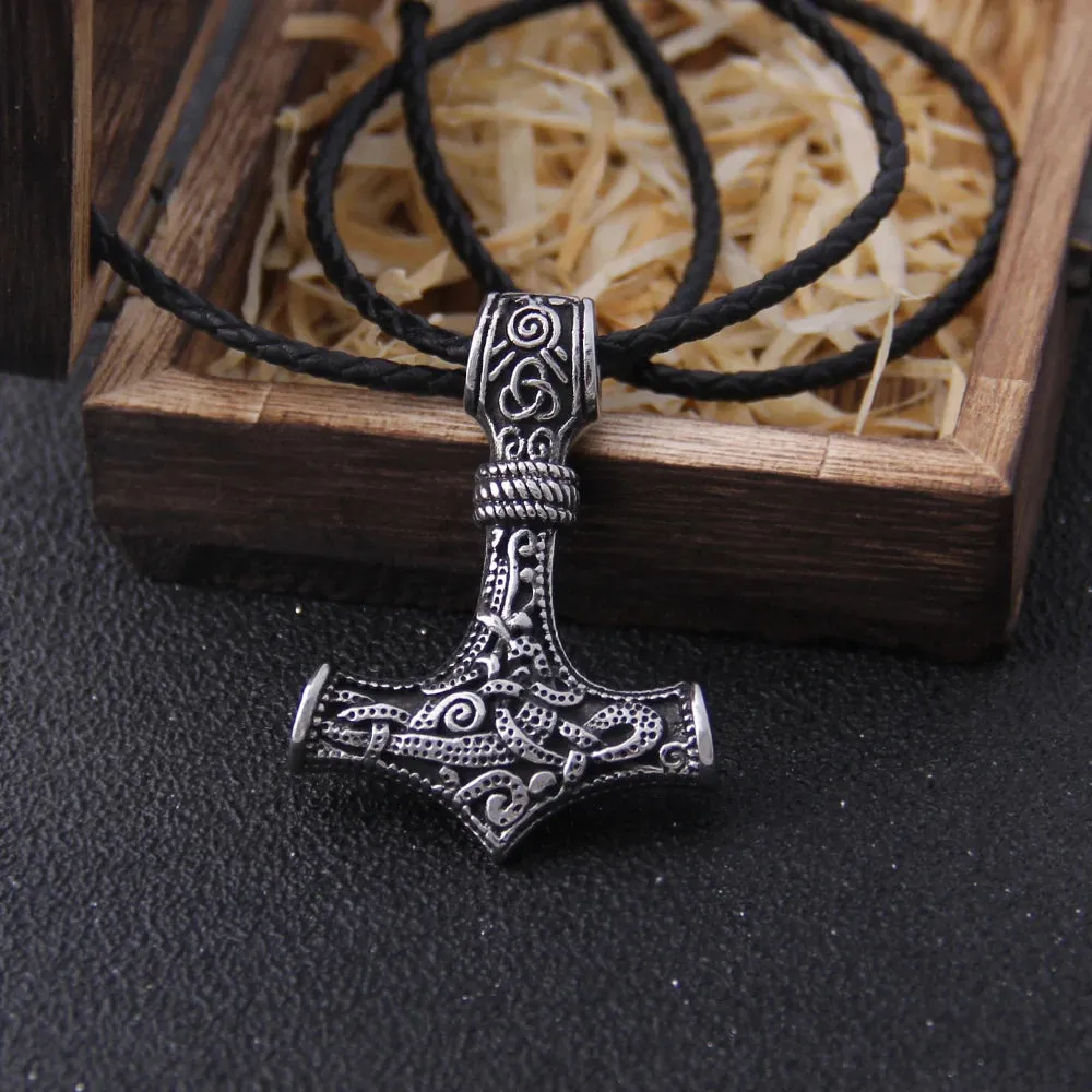 Viking Scandinavian Norse Mjolnir Necklace