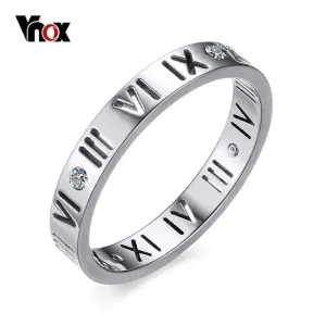 Women Roman Numbers Ring