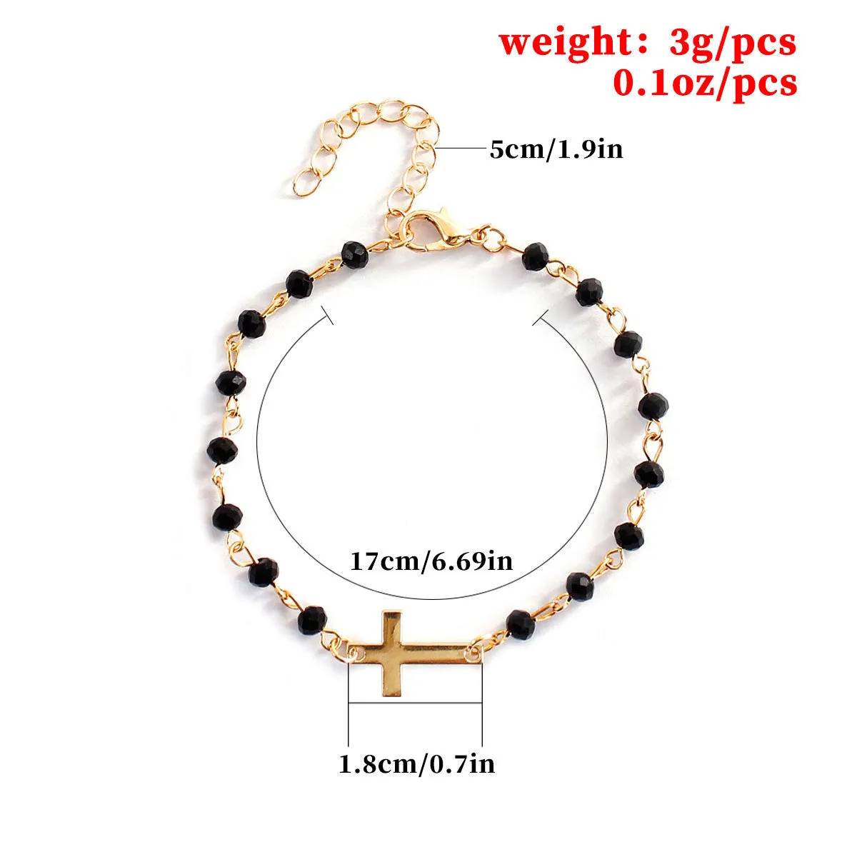 Women's Exquisite Cross Bracelet Accessories