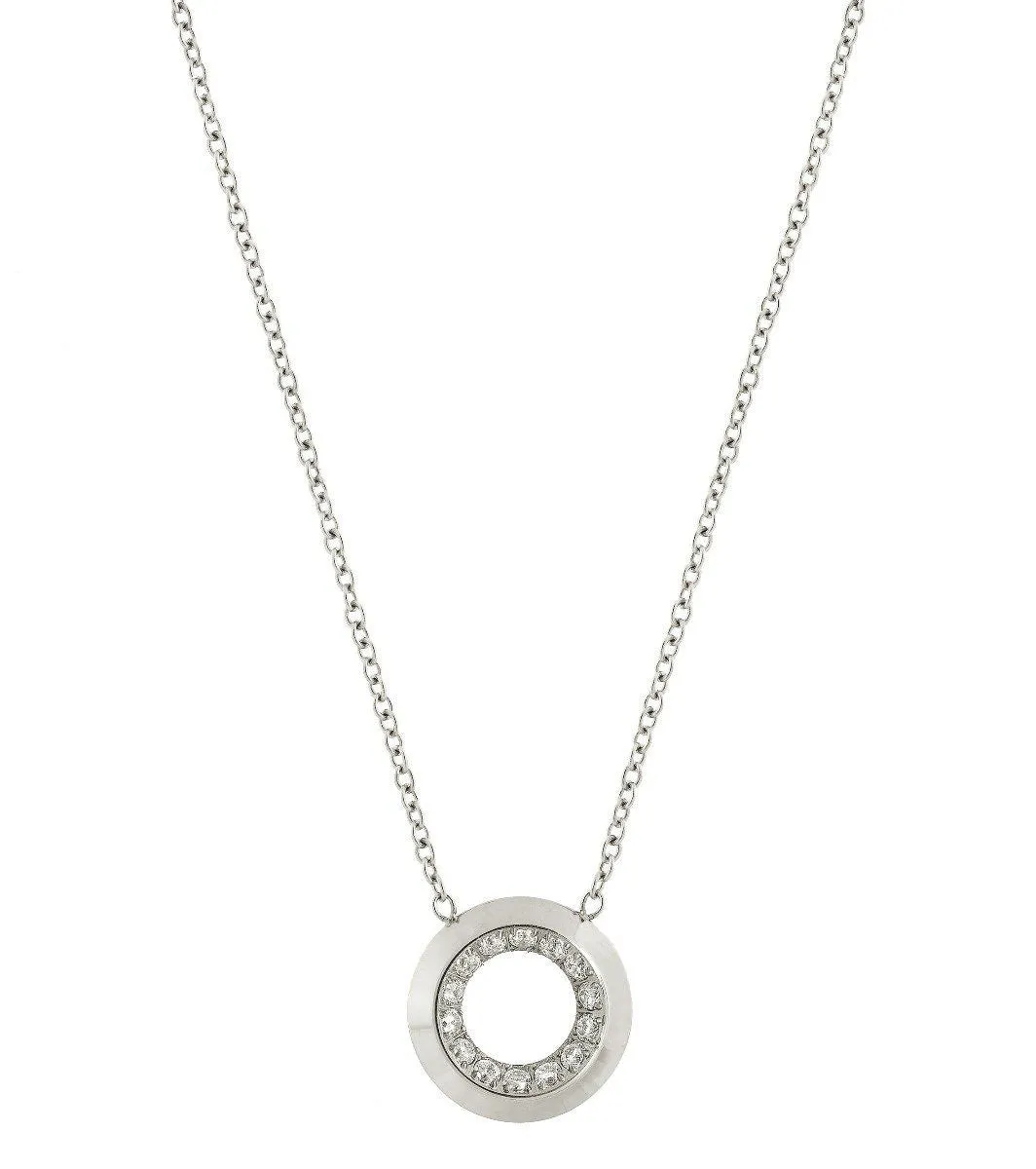 Zinnia Necklace Steel